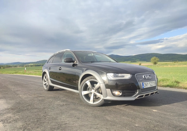 Audi A4 Allroad cena 56700 przebieg: 249000, rok produkcji 2014 z Wiązów małe 277